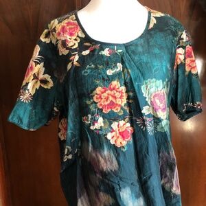 Anthropologie quilted shirt